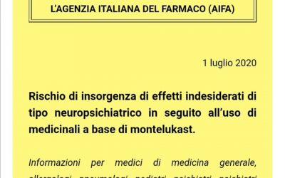 FARMACO PER ASMA E RINITE ALLERGICA